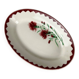 Sarreguemines "Oeillet" Dish, 1920-50