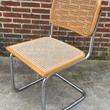 Cesca design chair model b32 in chrome