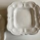 Set 6 plates in glazed earth with Moustiers godrons 1970
