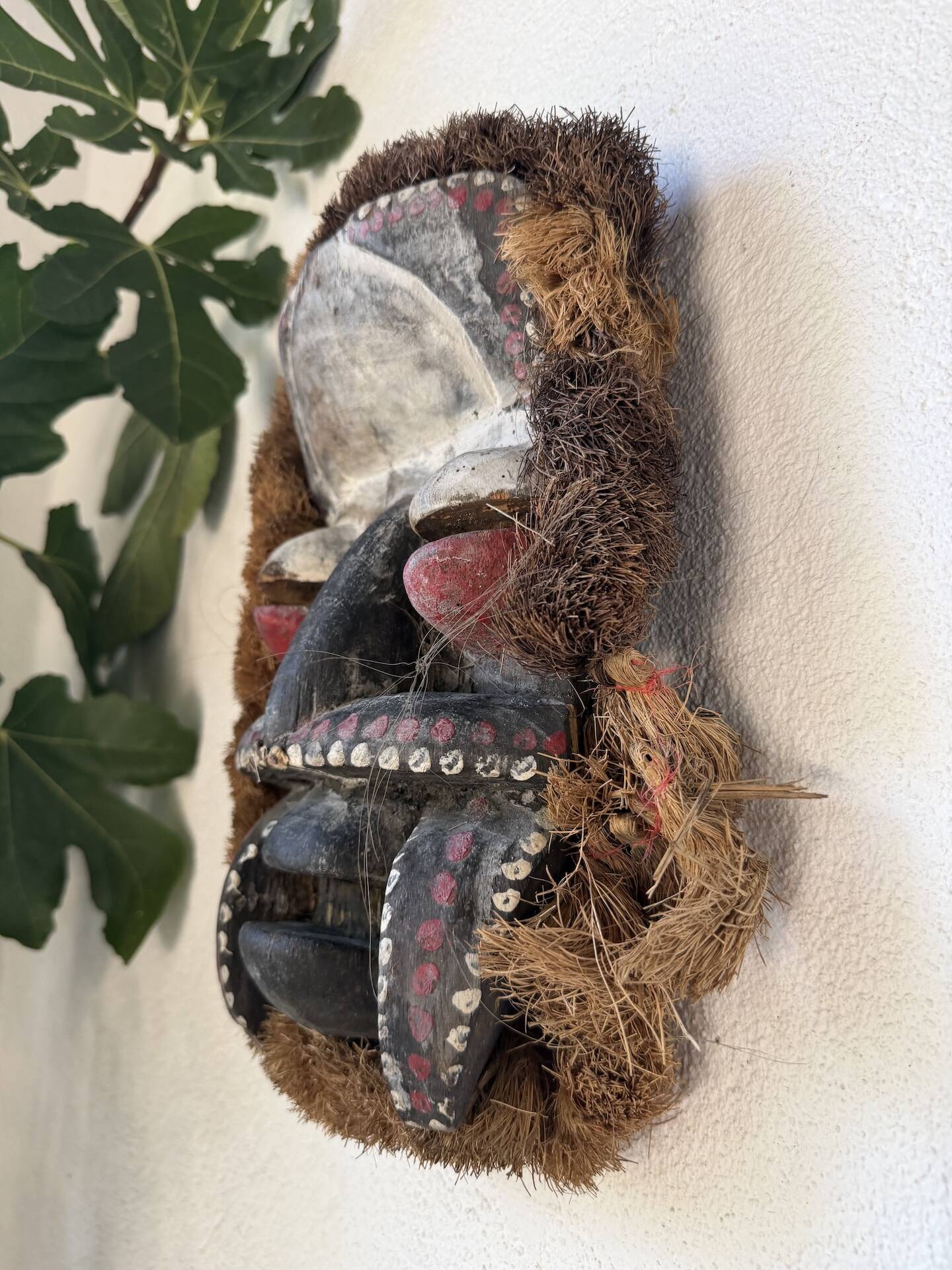 We Guéré Mask Côte d'Ivoire polychrome