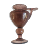 Biot vase hand blown