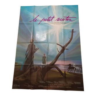 An original large-format cinema poster folded: Le petit matin année 1971 Mathieu Carrière