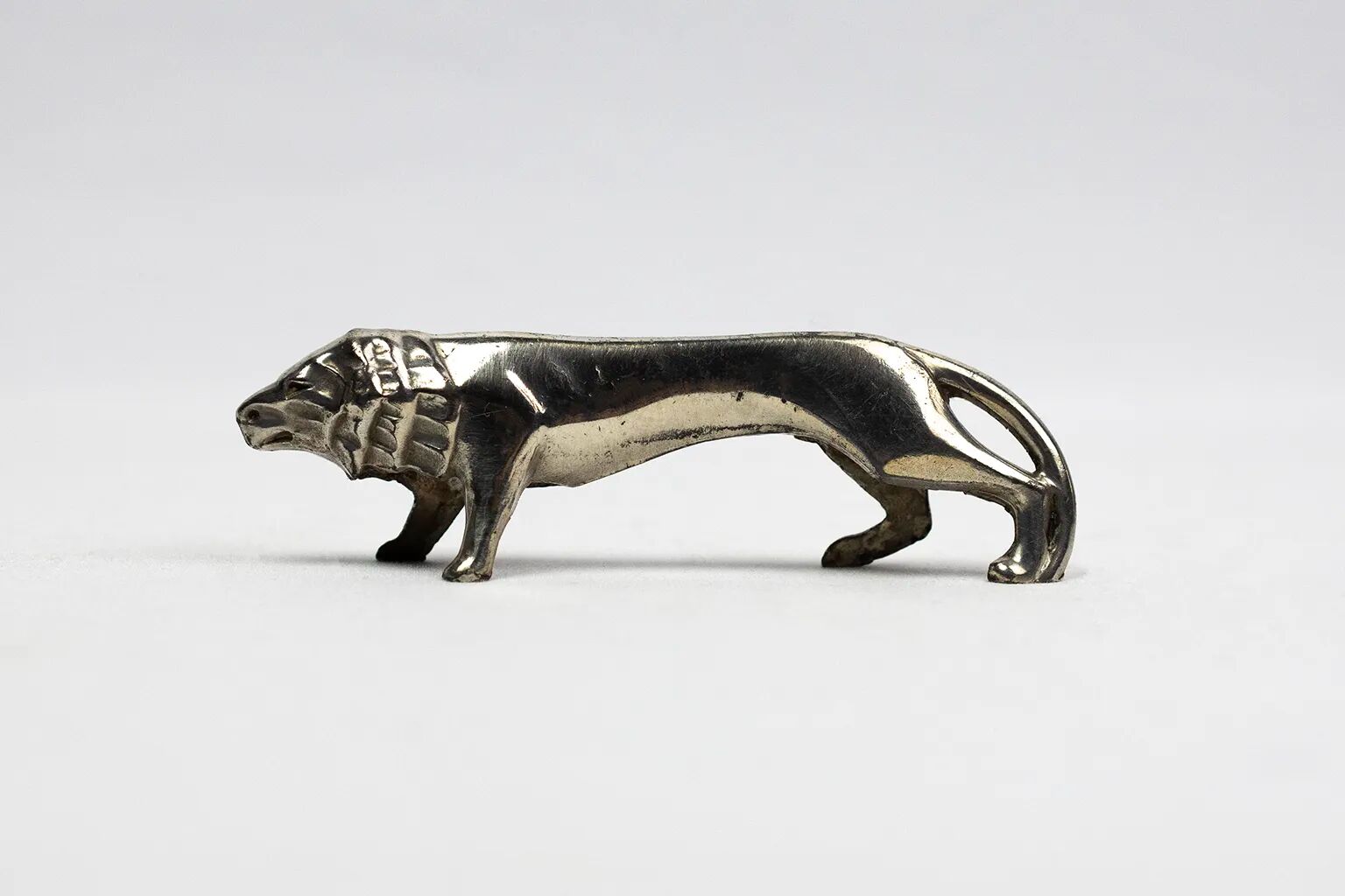 10 porte-couteaux animaliers Art déco en métal argenté – dlg Sandoz, Gallia