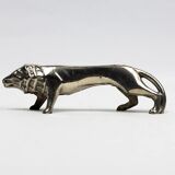 10 porte-couteaux animaliers Art déco en métal argenté – dlg Sandoz, Gallia