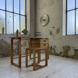 Architect's desk and stool from the 70s