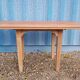 Old Burmese teak dining table