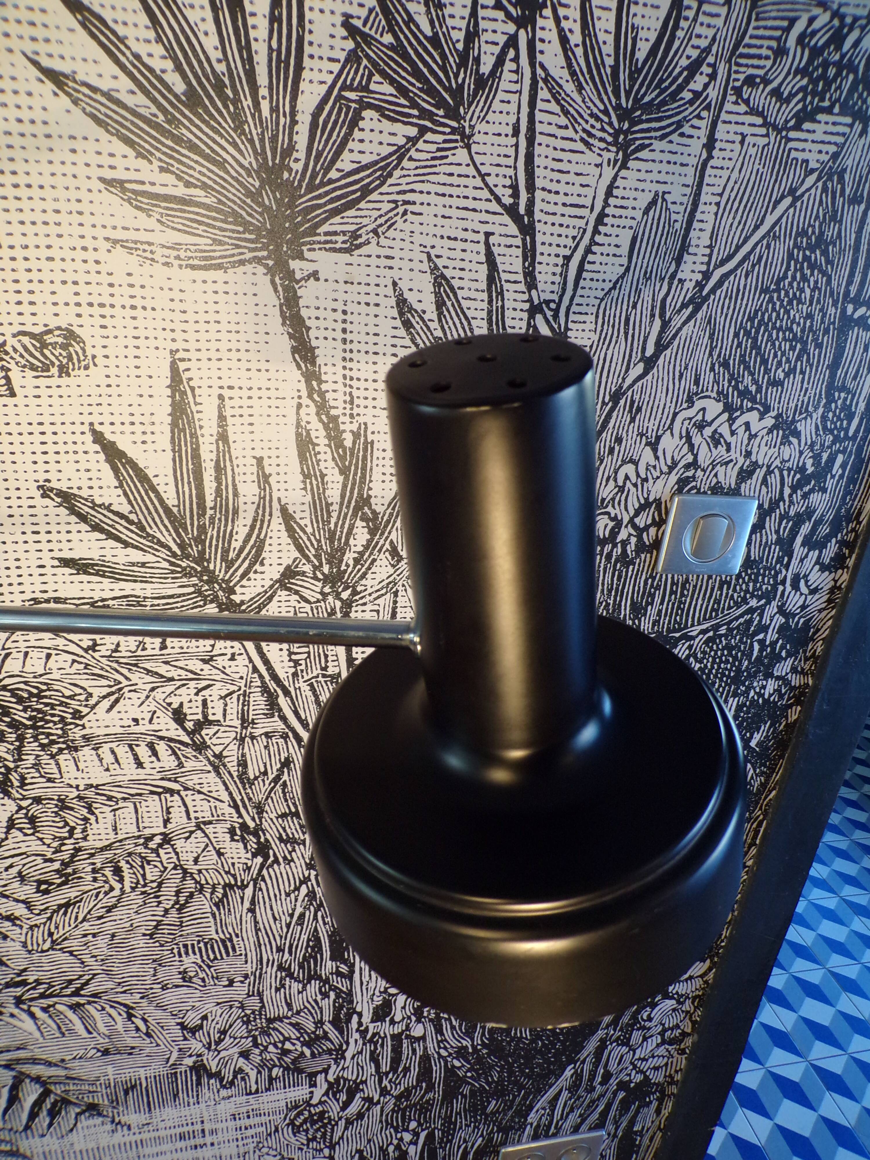 Vintage pendulum floor lamp