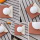 Wall light cement tile