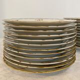 Service 28 pieces porcelain from paris 1840