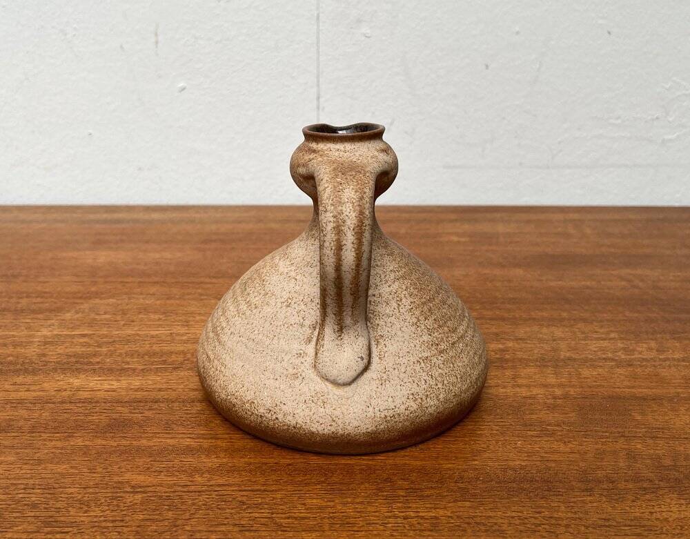 Carafe vase from the German studio of the mid-century by Petra Pottery, 1960s.