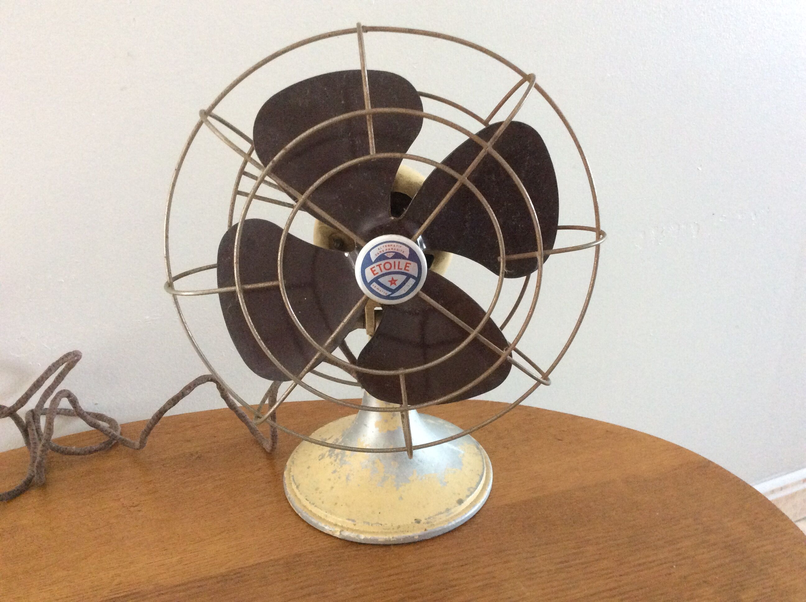 Star brand 1950s fan