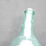 Three litre blown glass bottle