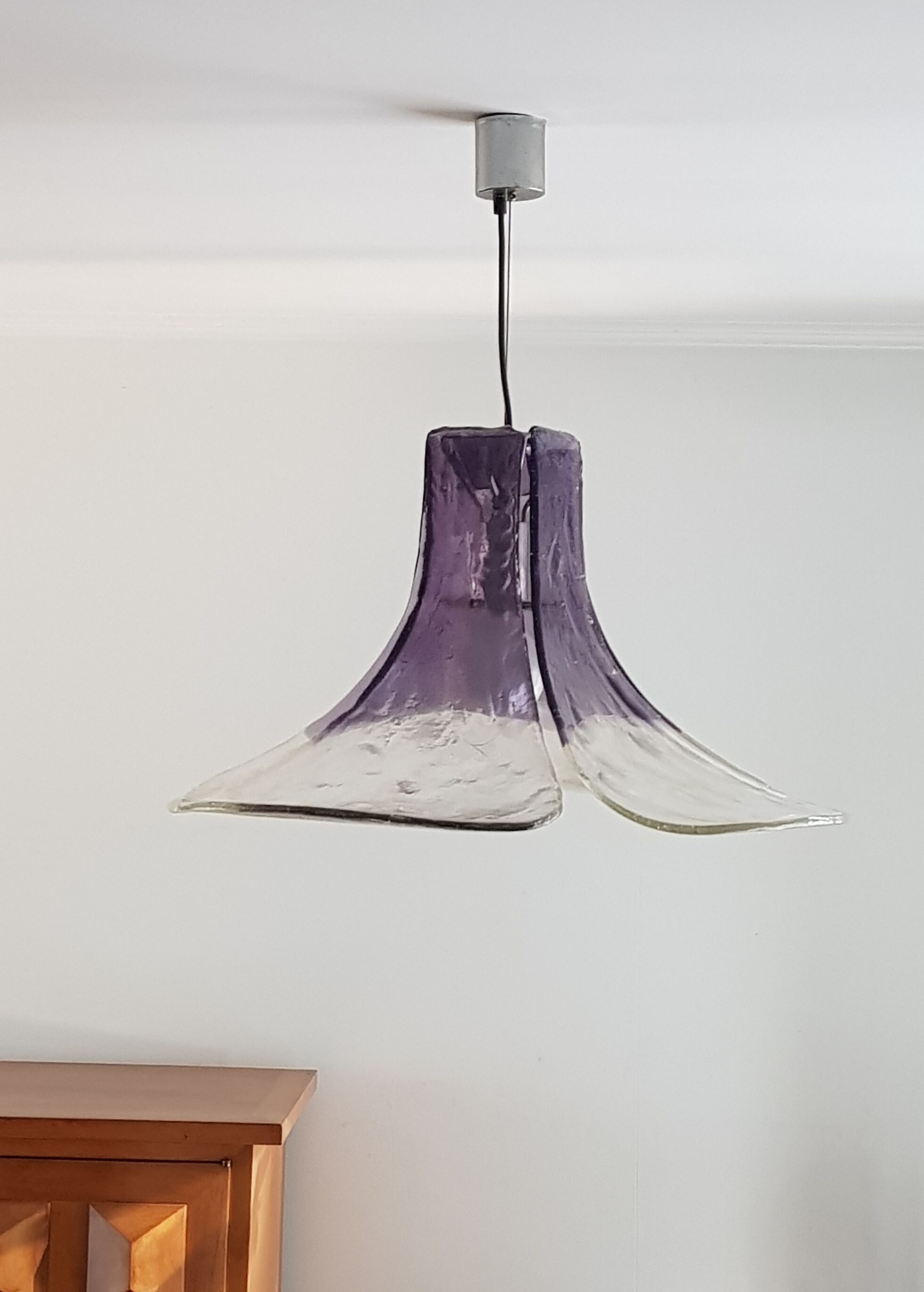 Chandelier carlo nason model ls185 lamp mazzega murano