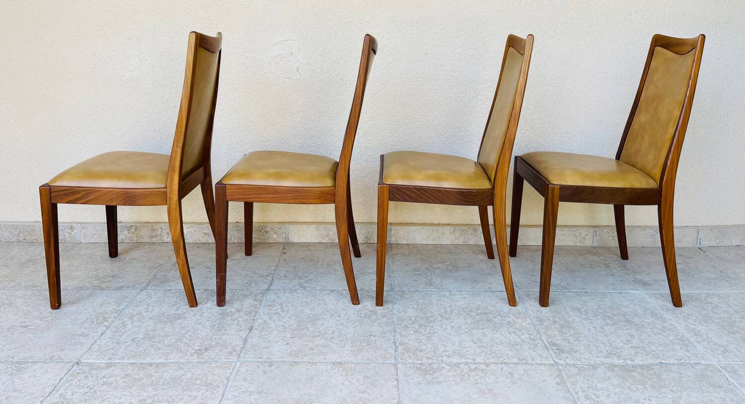 4 vintage G-Plan chairs from the 1960s