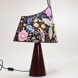 A pair of post-modern Missoni table lamps by Massimo Valloto, Italy, 1980s.