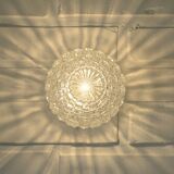 Pair of wall lamps / set of ceiling lights / mid-century flush mount lighting / vintage sconce lamps