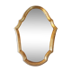 Miroir doré vintage style baroque - 23x32cm