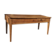 Old Burgundy farm table