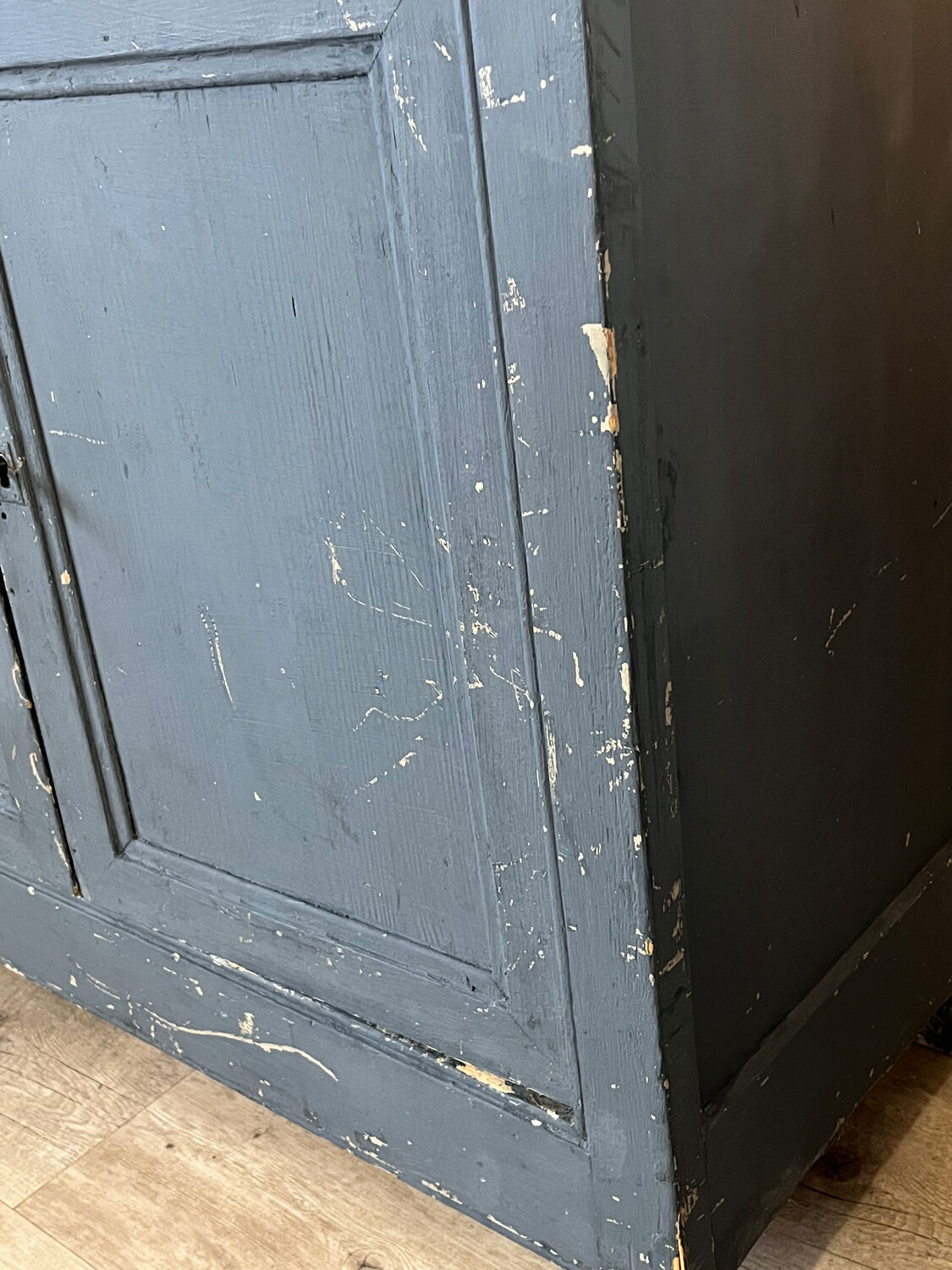 Slate blue Parisian buffet