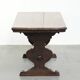 Authentic Italian dining table from the 16th century made of walnut
