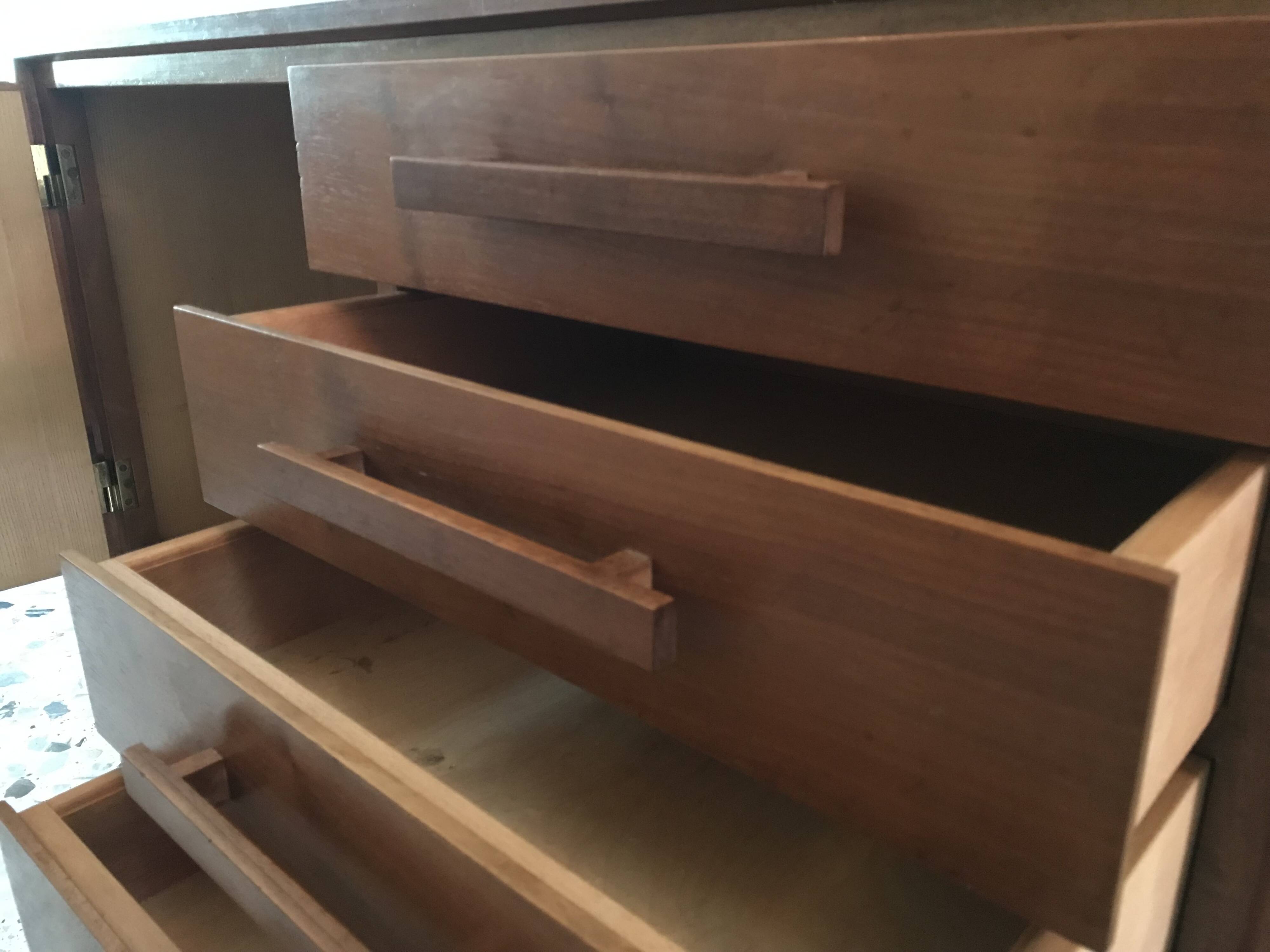 Vintage 1970s-80s sideboard storage unit