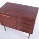 1960s buffet or TV cabinet with 4 drawers in teak Danish design