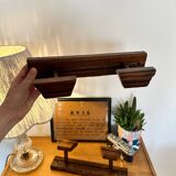 Set of 2 wooden coat hooks