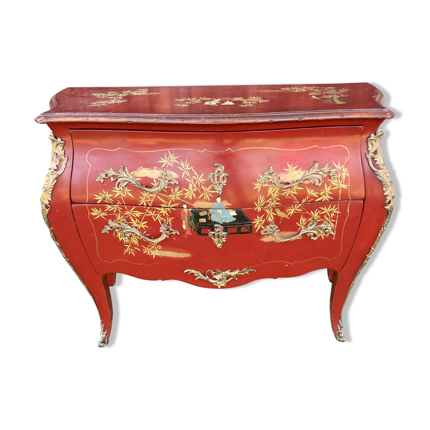 Commode galbée louis XV