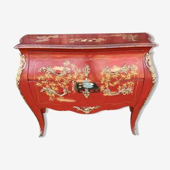 Curved dresser Louis XV