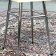 Tabouret chrome & formica