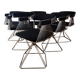 6 chaises Delta par Rudy Verhelst pour Novalux, 1970