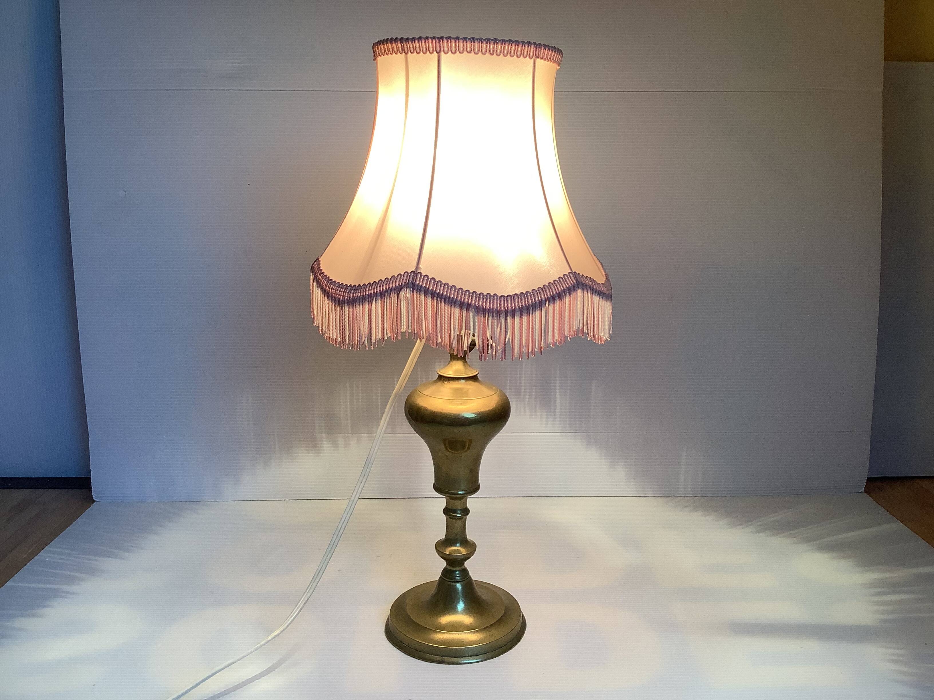 Old brass lamp