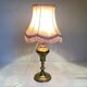 Old brass lamp