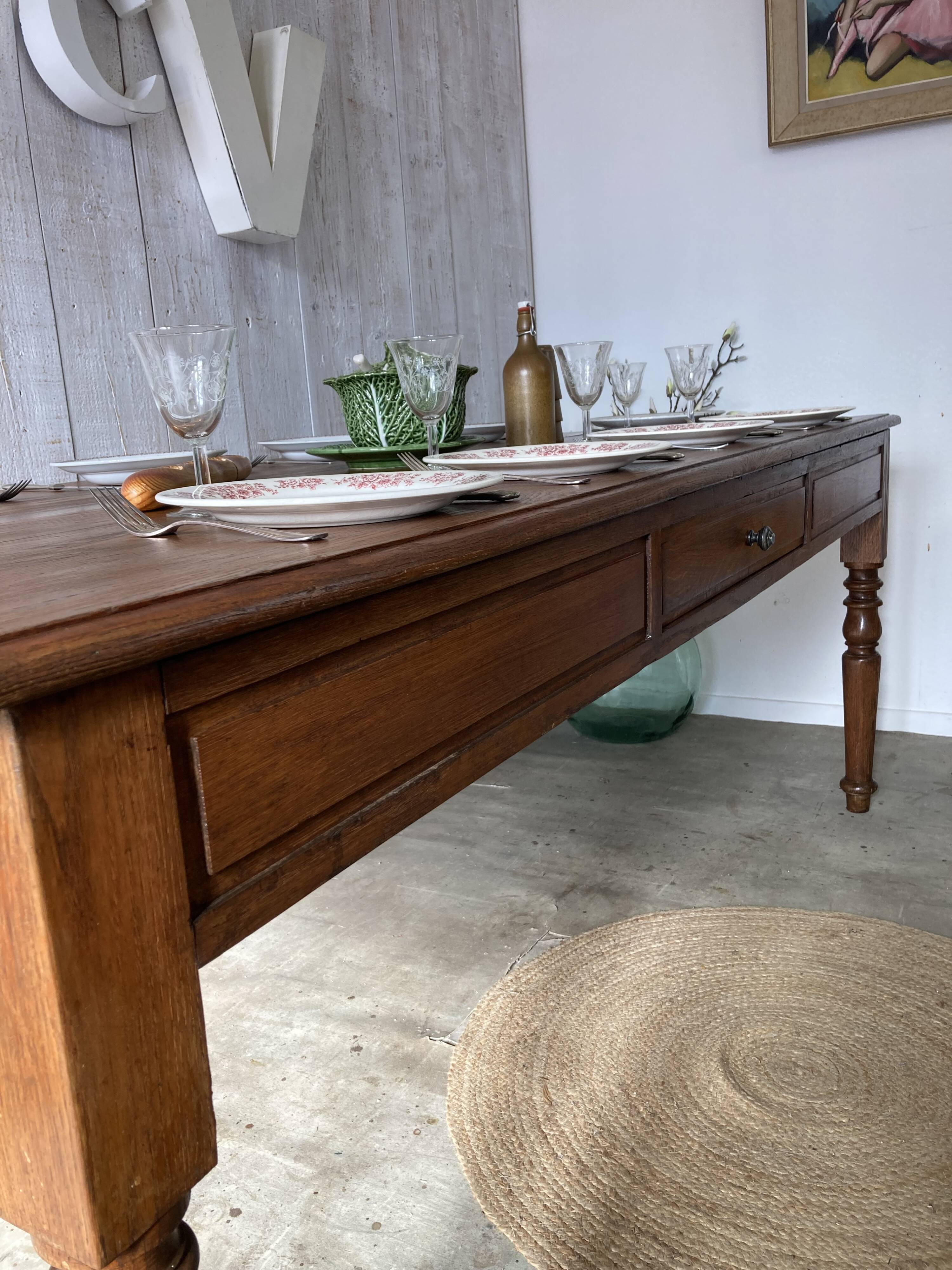 Farmhouse table 200x98cm