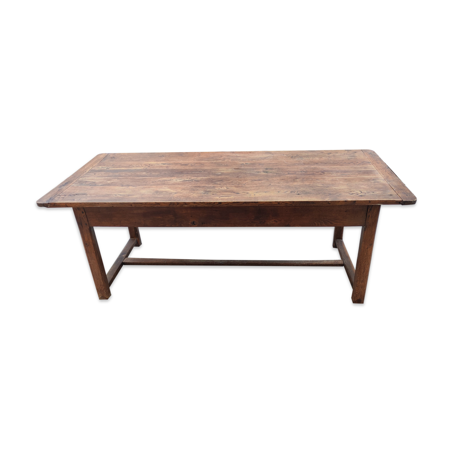 Table de ferme plateau chêne
