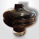 Two-coloured glass paste vase, 20th century