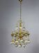 Gaetano Sciolari cascade chandelier for Venini, Murano glass drops, Italy, circa 1970s