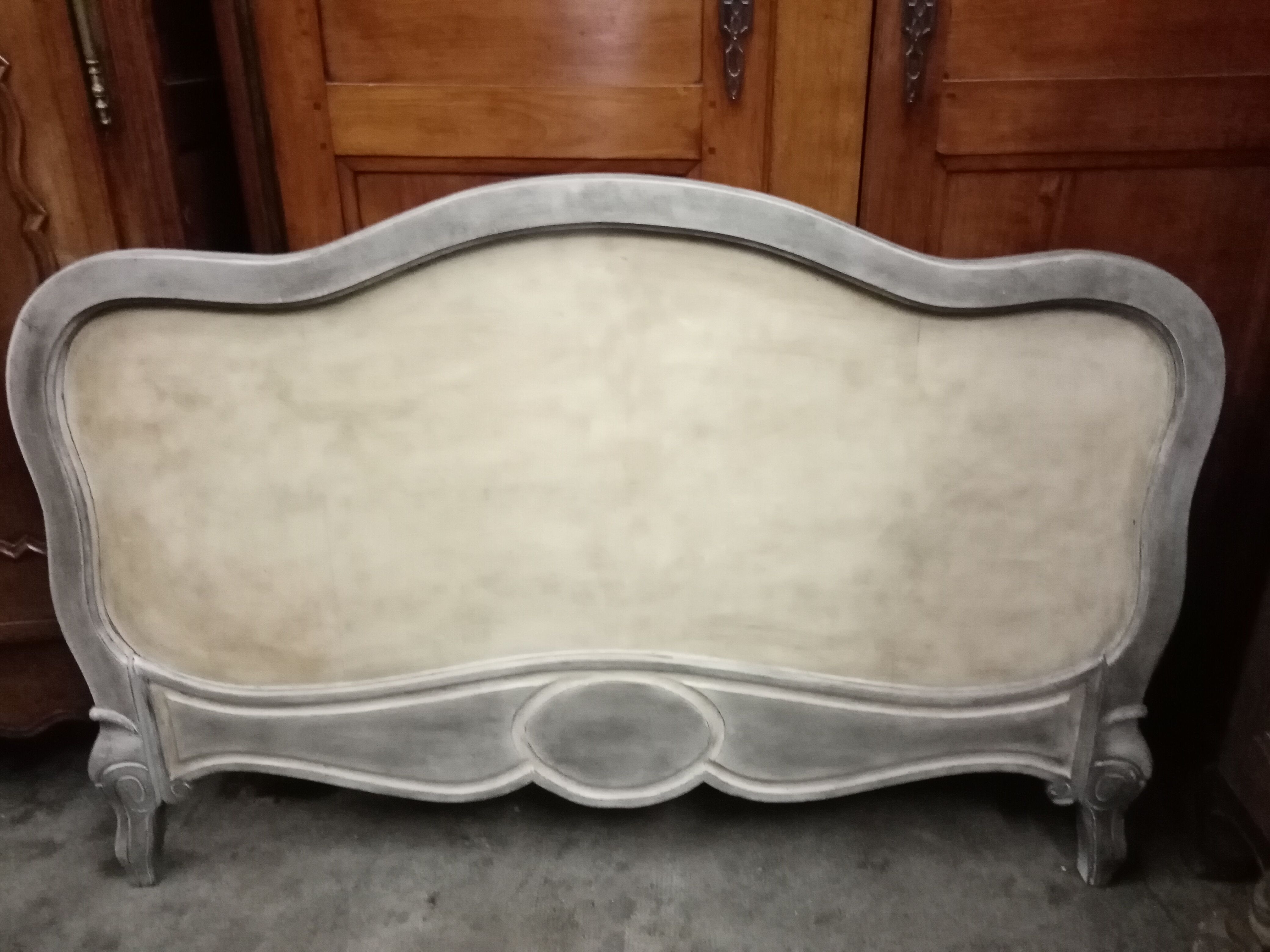 Old patina headboard