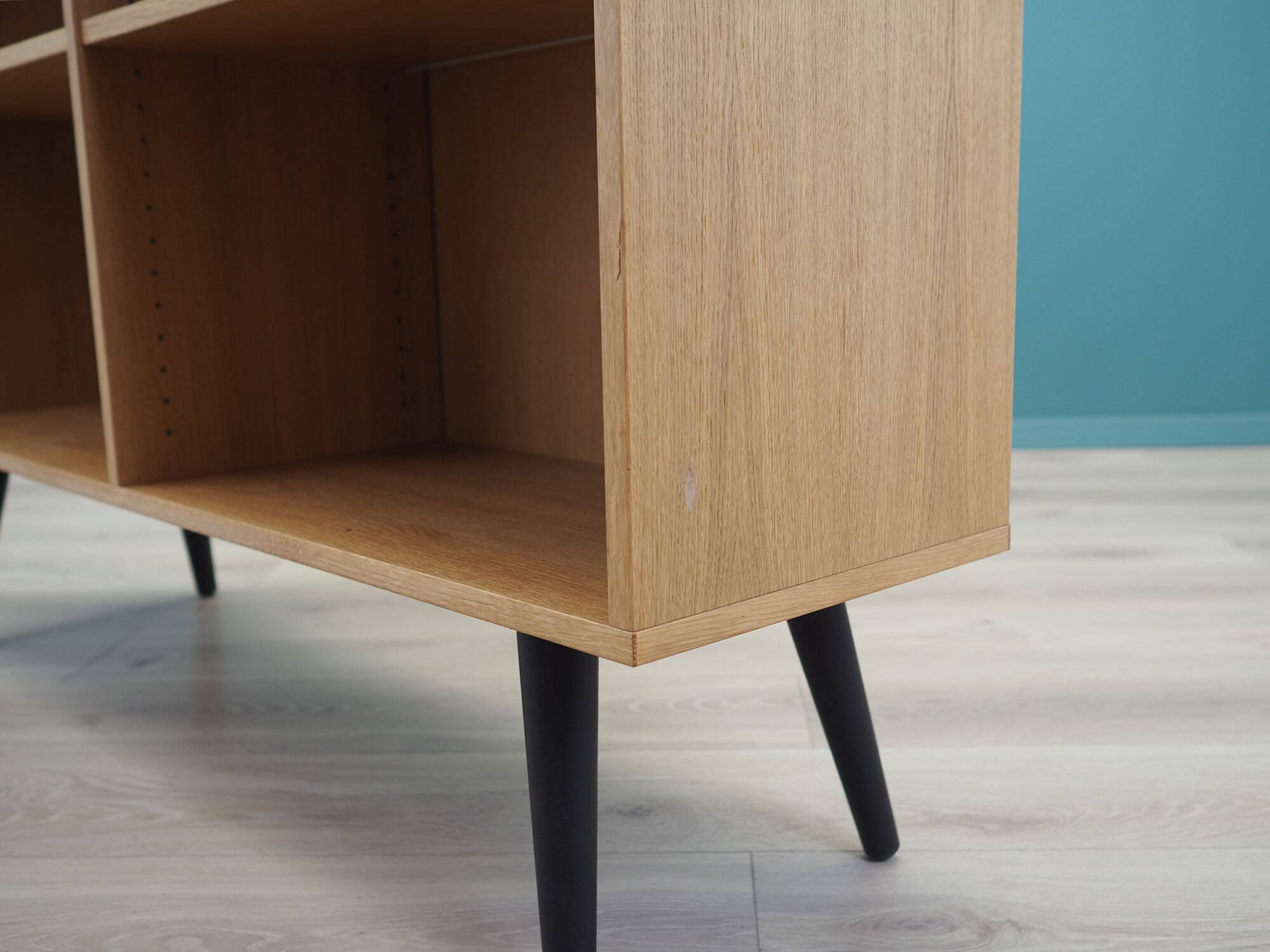 Ash bookcase, Danish design, 1970s, production: System B8