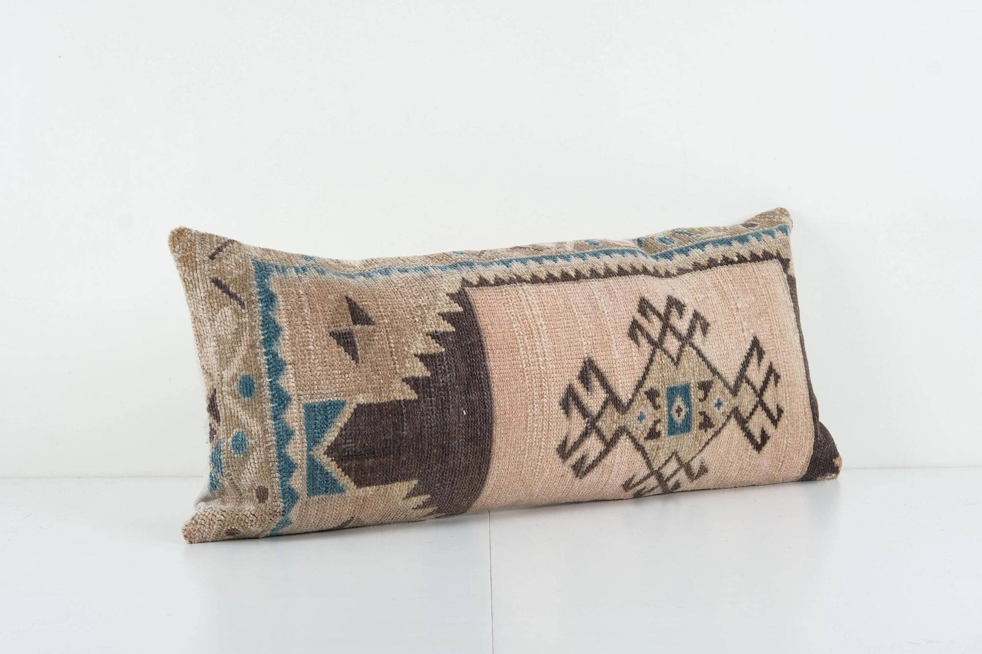 Vintage Turkish cushion cover 30x76 cm
