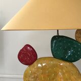 Ceramic cactus lamp, 1970
