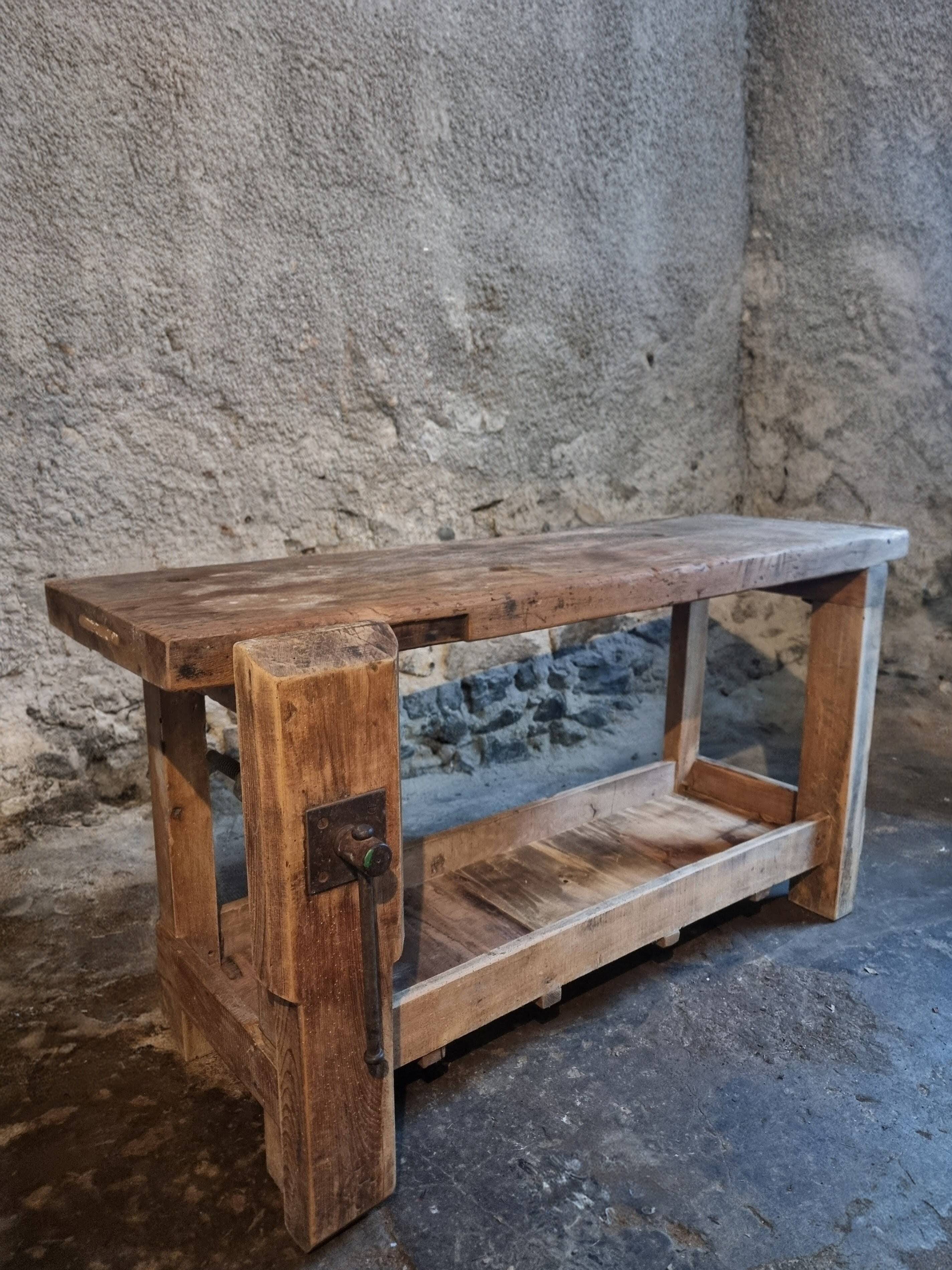 Antique oak sideboard – France 1920s–1930s – 150 cm
