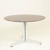Round Dining Table by Freben Fabricius & Jorgen Kastholm for Kill Int, 1960