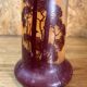 Old vase signed jem joseph mûre hand painted student of legras shepherdess decor