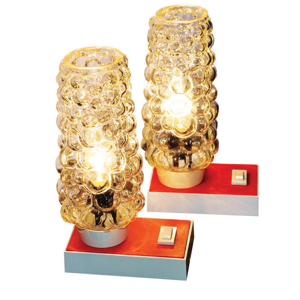 Bedside table lamps from Hawill, 1960