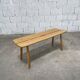 Banc en chêne vintage des années 1950