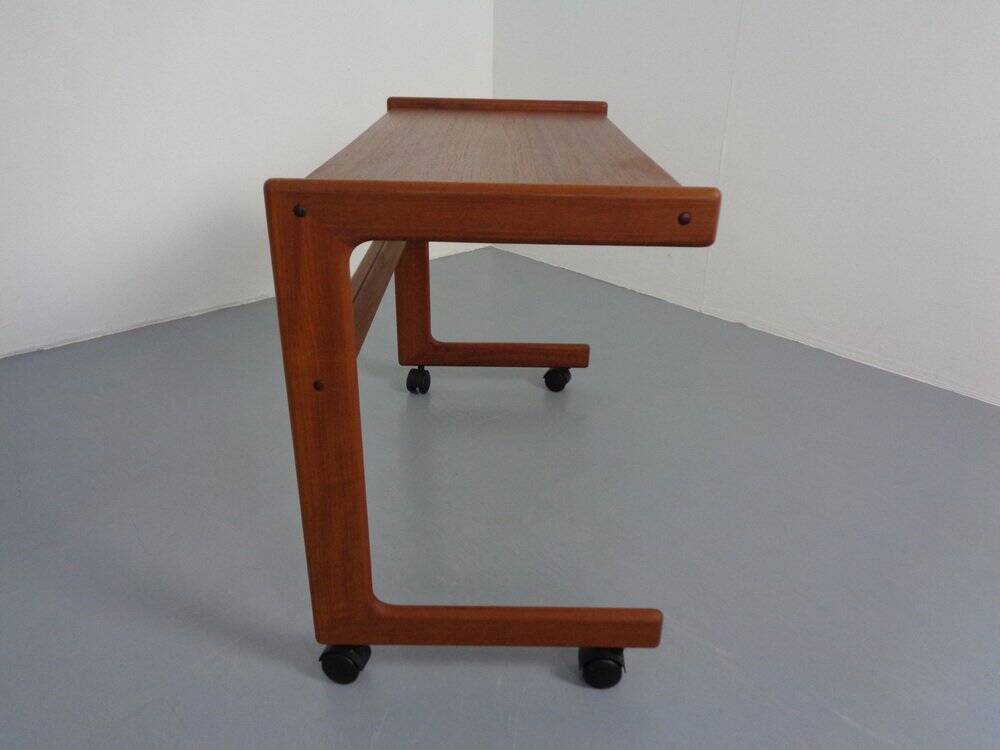 Teak Working Table, Denmark, 1960s
