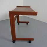 Teak Working Table, Denmark, 1960s