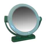 Vintage two-tone swivel mirror