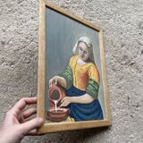 Oil on panel